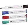 Busta 4 marcatori per lavagne colori ass. p.tonda 2mm starline [stl1652]