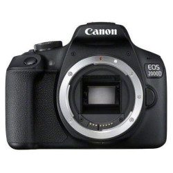 Fotocamera canon eos-2000d kit iii dc 18-55 nero [2728c002(aa)]