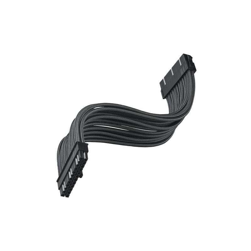 Cavo silverstone 24pin 30cm nero [sst-pp07e-mbb]