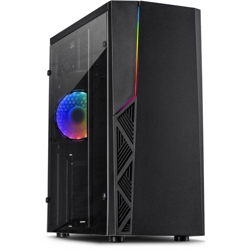 Case inter-tech b-02 rgb atx nero [88881330]