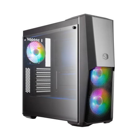 Case cooler master masterbox mb500 argb mid tower, microatx-mini