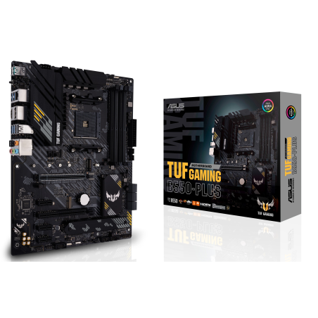 Scheda madre asus amd tuf gaming b550-plus am4 4ddr4 hdmi dp