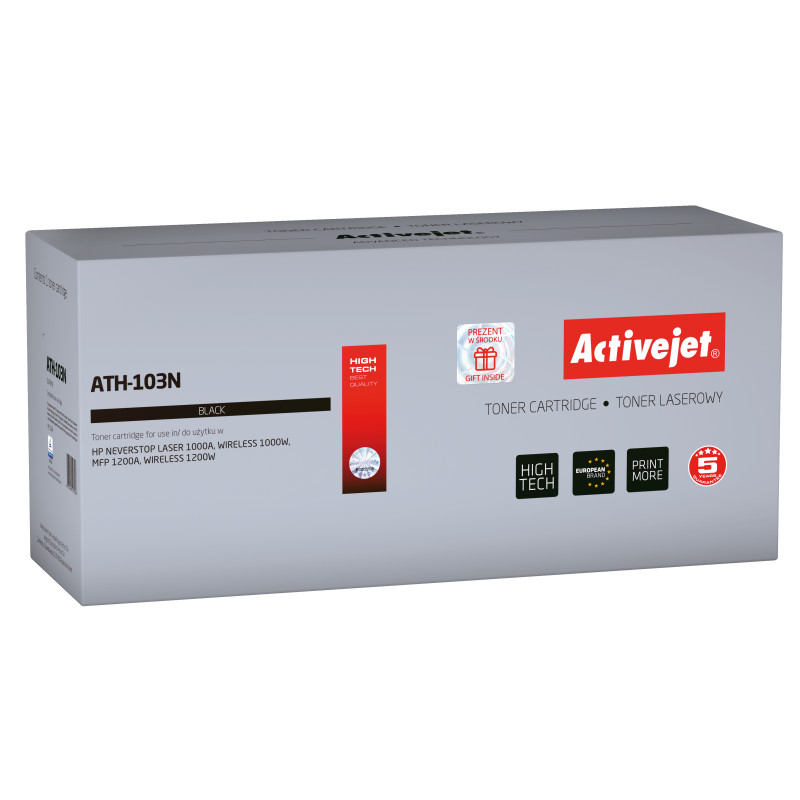 Toner activejet ath-103n comp. hp 103a w1103a 2500pag. nero [ath-103n]