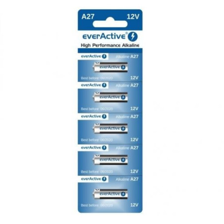 pile everactive alkaline a27 l828 12v [27a5bl]
