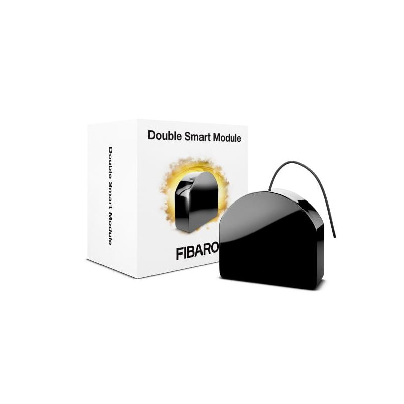 Micromodulo switch fibaro fgs-224 a potenziale zero dual z-wave