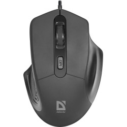 Mouse defender datum mb-347 1600dpi 4p nero [52347]