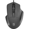 Mouse defender datum mb-347 1600dpi 4p nero [52347]