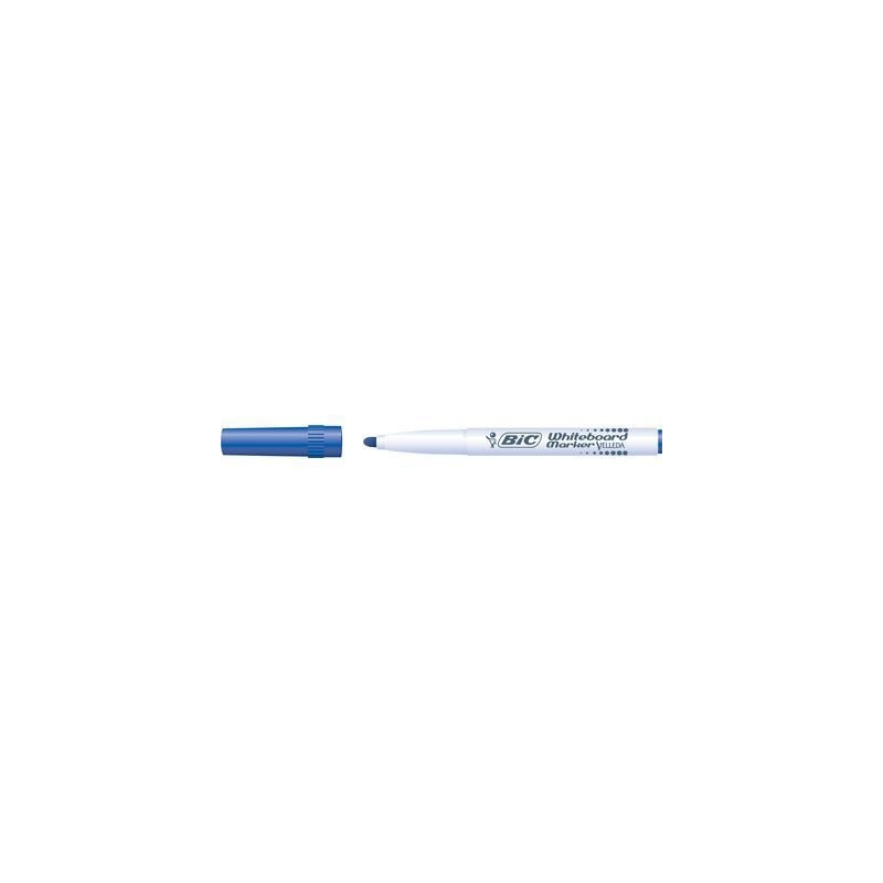 Pennarello velleda 1741 blu p.tonda bic whiteboard pz: 12 [830149]