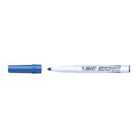 Pennarello velleda 1741 blu p.tonda bic whiteboard pz: 12 [830149]