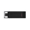 Pen drive 128gb kingston technology datatraveler 70 usb type-c