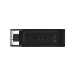 Pen drive 64gb kingston technology datatraveler 70 usb type-c