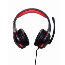 Cuffie gembird 5.1 (ghs-u-5.1-01) nero/rosso [uhgemrnp0000011]