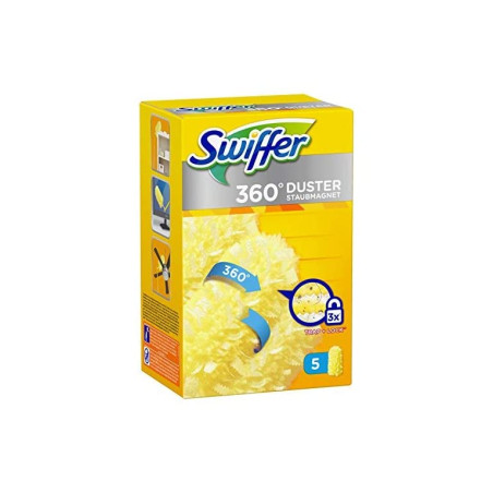 Spolverino swiffer 360 ricarica 5pz giallo [8001090380401]