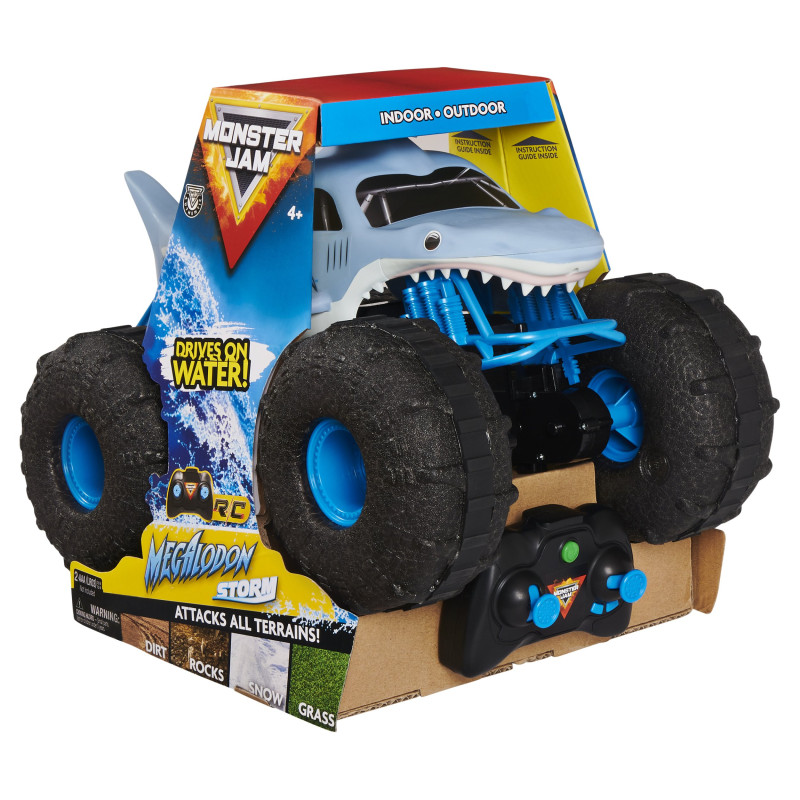 Spin master - monster truck, monster jam mega. storm amph [6056227]