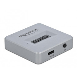 Docking station delock per m.2 nvme pcie ssd+usb-c bu [64000]