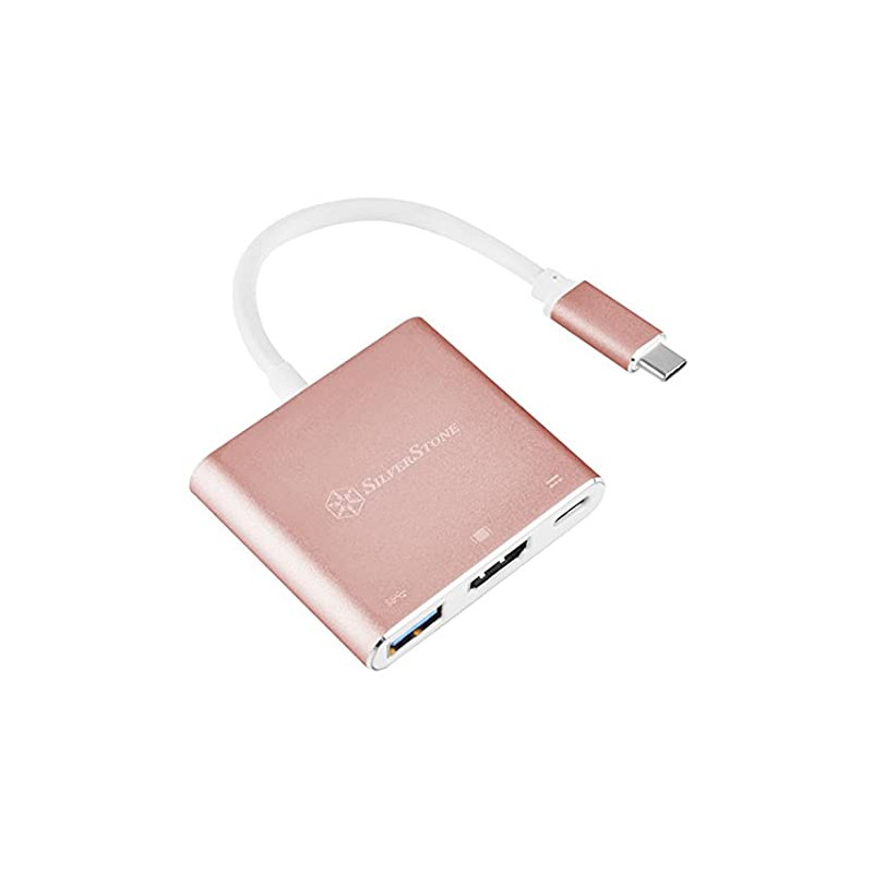 Adattatore silverstone sst-ep08p fucsia bianco [sst-ep08p]