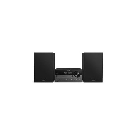 Impianto hi-fi philips compatto nero grigio [tam4505/12]