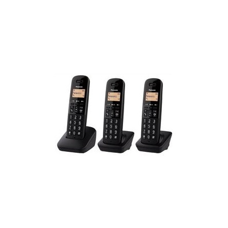Telefono fisso panasonic kx-tgb613jtb trio cordless