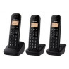 Telefono fisso panasonic kx-tgb613jtb trio cordless