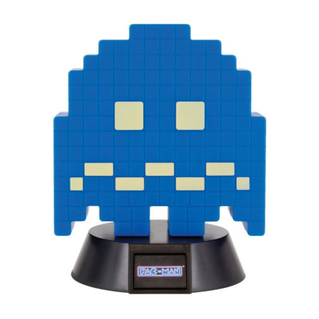 Lampada fantasma paladone pac man per scrivania/tavolo 10cm blu [pp4985pmv2]