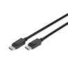 Cavo digitus displayport 3m dp st/st m/blocco uhd 8k [ak-340106-030-s]