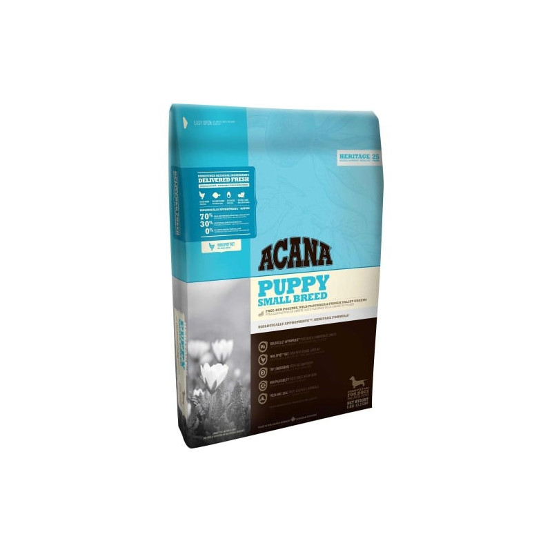 Cibo per cani acana heritage puppy small breed 2 kg