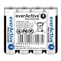 Pile everactive pro alkaline lr6 aa - 4-pezzi [lr6pro4t]