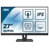 Monitor led 27" aoc q27p2q quad hd 2560x1440p 4ms classe f nero