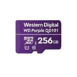 256gb scheda microsdxc western digital purple qd101 / wdd256g1p0c