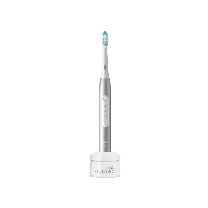 Spazzolino elettrico oral-b pulsonic slim luxe 4000 platino [4210201305644]