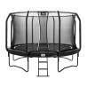 Tappeto elastico salta first class trampolin nero 427cm [5374a]