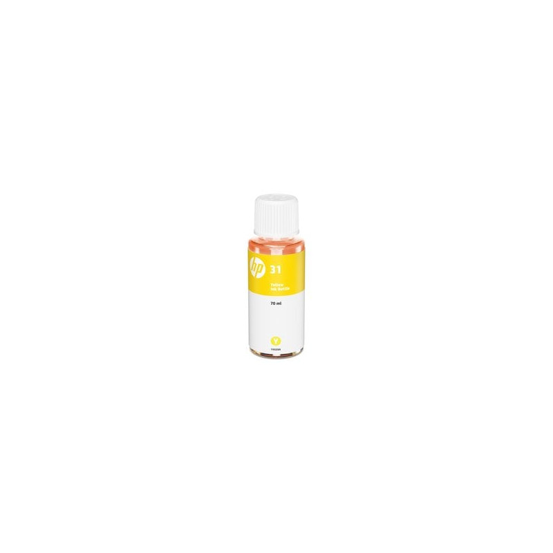 Flacone di inchiostro giallo originale hp 31 da 70 ml [1vu28ae]