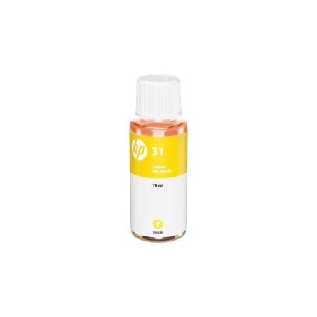 Flacone di inchiostro giallo originale hp 31 da 70 ml [1vu28ae]