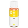 Flacone di inchiostro giallo originale hp 31 da 70 ml [1vu28ae]