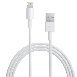 Cavo techly lightning a usb 1m bianco