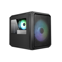 Case itek qbo 8 evo - micro atx, usb3, 200+120mm argb fan, card