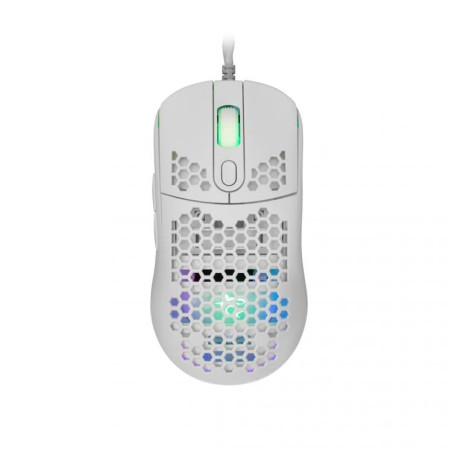 Mouse white shark galahad 6400 dpi bianco