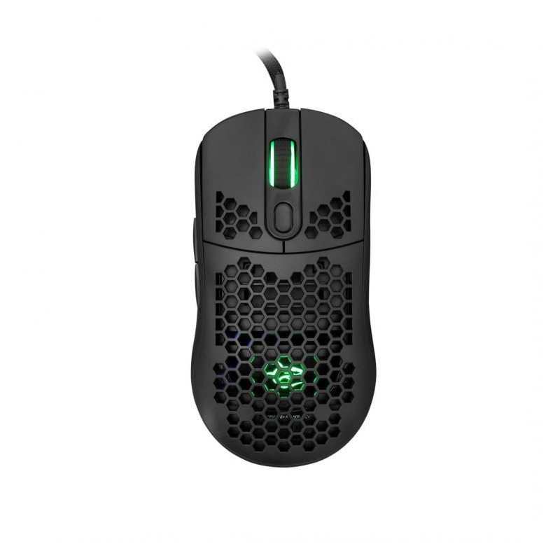 mouse white shark galahad 6d 6400 dpi nero
