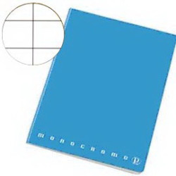 Maxiquaderno a4 40fg+2 80gr 1rigo c/marg monocromo pigna [02217790c]