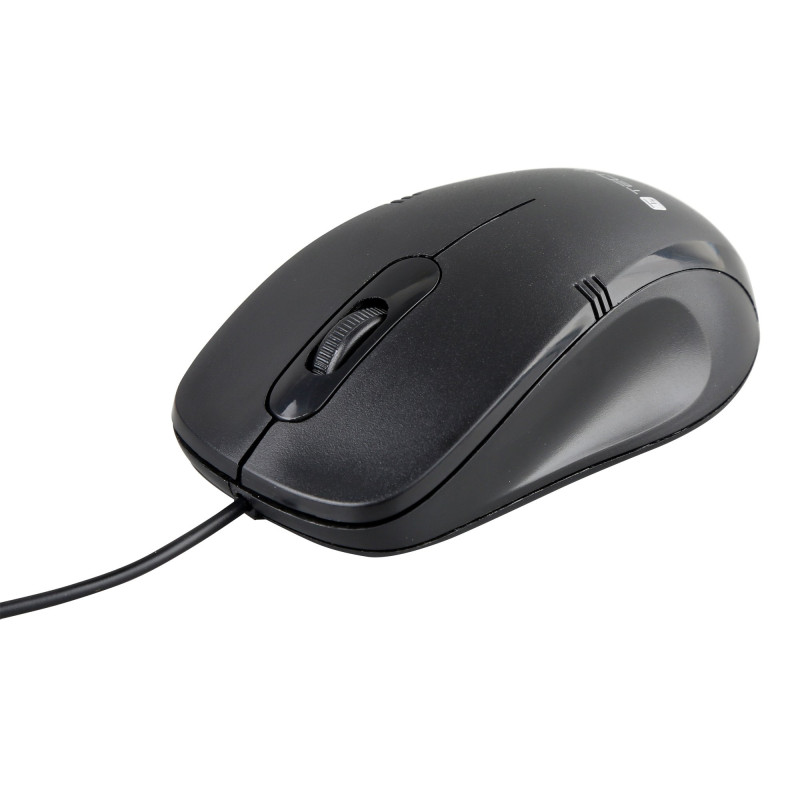 Mouse techly usb 1000dpi nero