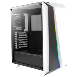 Case aerocool cylon pro tempered glass midi-tower - bianco