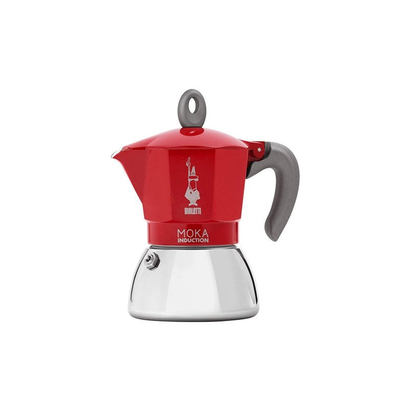 Caffettiera bialetti induzione moka pot 2tz rossa [0006942]