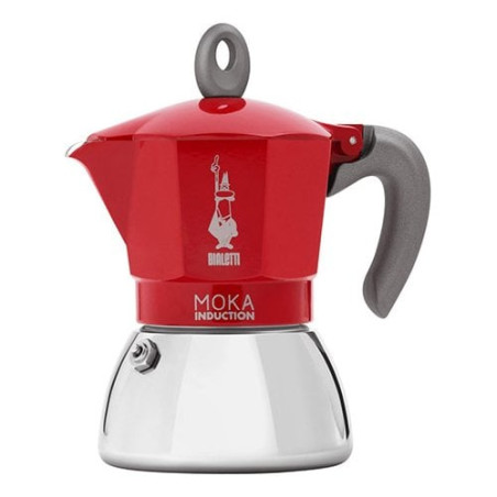 Caffettiera bialetti induzione moka pot 2tz rossa [0006942]