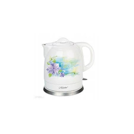 Bollitore elettrico maestro mr066 1.5l in ceramica retro con disegno