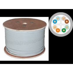 Cavo di rete a-lan in bobina kiu6lsoh500b 500m cat6 u/utp (utp)