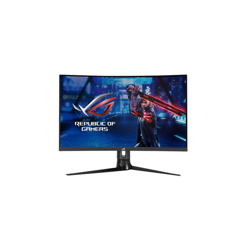 Monitor led 32" asus rog strix xg32vc curvo wqhd 2560x1440p