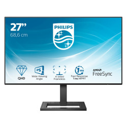 Monitor led 27" philips 275e2fae 4k ultra hd 2560x1440p 4ms