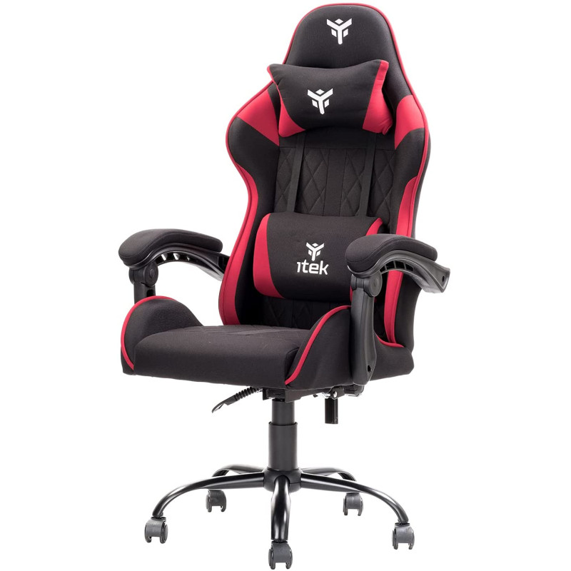 Sedia gaming itek rhombus ff10 rosso nero [itcgff10br]