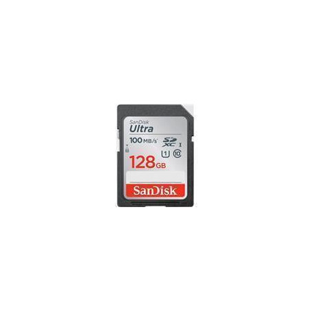 128gb scheda sdxc sandisk ultra lite 100mb/s [sdsdunr-128g-gn3in]