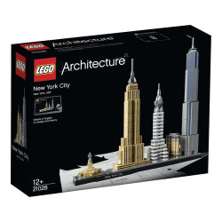 Lego architecture 21028 new york city architettura: new york city